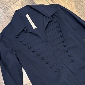 Bailey 44 Women's Navy Button-Detail Jacket